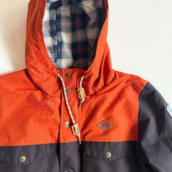 Picture Organics Jack Insulated Wind-Waterproof Ski Snowboard Jacket Men's Small - Picture 8 of 16